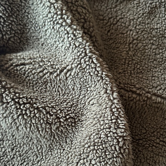 Topshop Olive Teddy Jacket - Picture 5 of 6